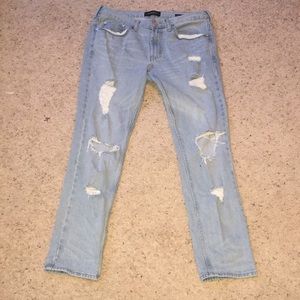 Pacsun Distressed skinny jeans 32x30